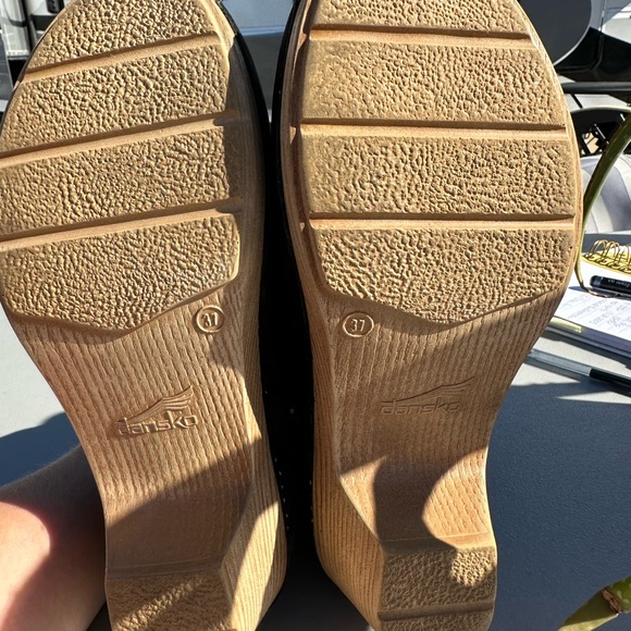 Dansko Women’s Maria Low Heel Comfort Boots Black Leather Sz 37 (7) 2” heel. - Picture 6 of 6